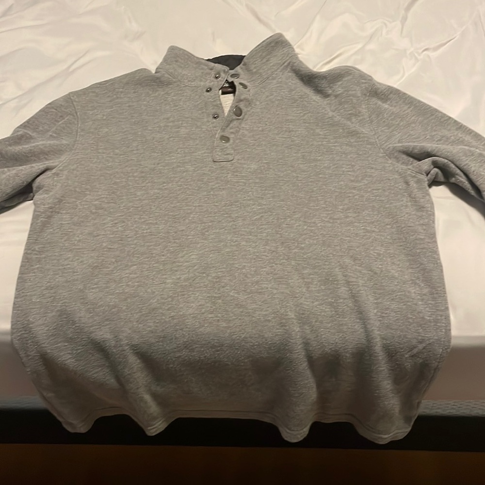 Michael Kors quarter button up sweater